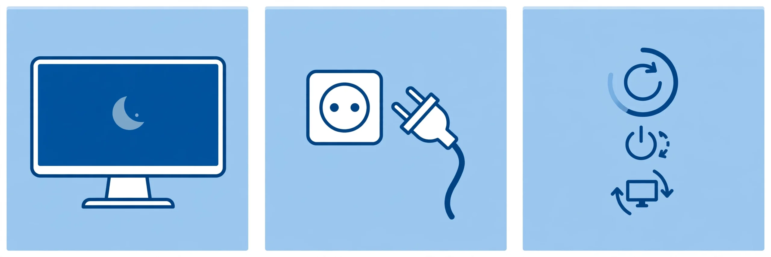 Common home PC problems for running MT5: sleep mode, power cuts, forced updates