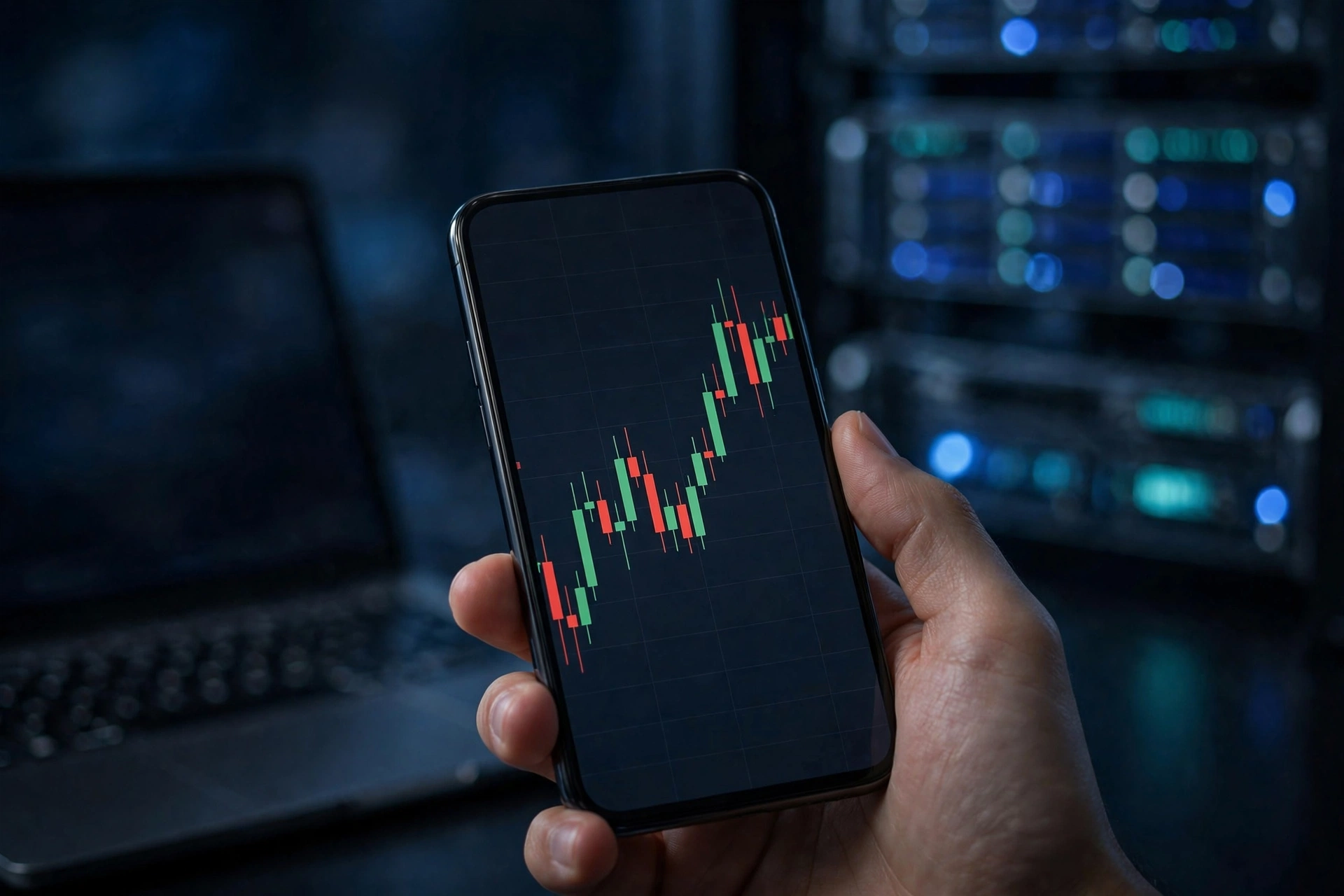 Monitoring MT5 trades remotely from a smartphone